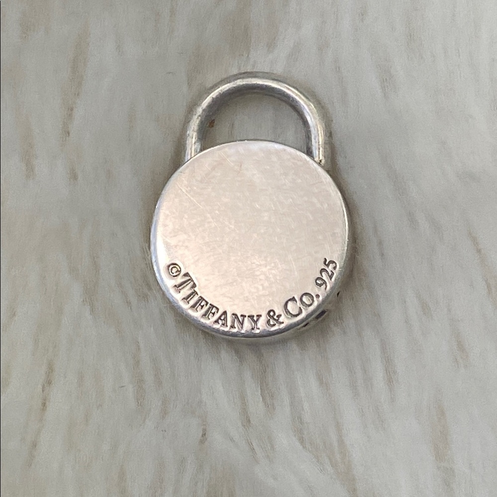 Tiffany & Co. Round Lock Pendant - Picture 3 of 6